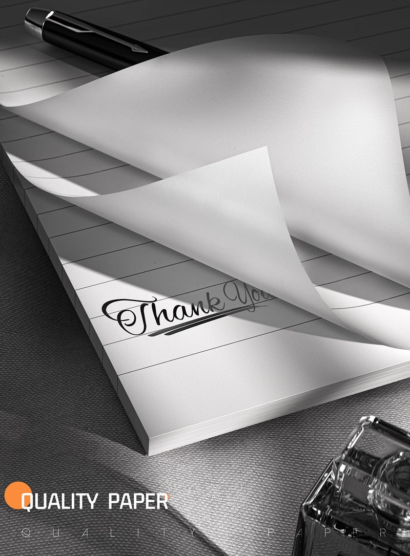 Aidunmis Small Note Pads 3x5 Notepads Mini Pocket Notebook 3x5 Memo Pads Small Notepads Memo Pads 3 x 5"" Lined Note Pads of Paper with 30 Sheets Each Pad Mini Pocket Notebook Writing Pads 3x5 White Paper Pads - Image 5